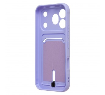 Чехол-накладка - SC304  с картхолдером для "Honor 600 Pro" (light violet) (245003)#2166549