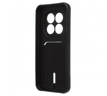Чехол-накладка - SC304  с картхолдером для "Xiaomi Redmi Note 15 Pro 5G" (black) (244998)#2166546
