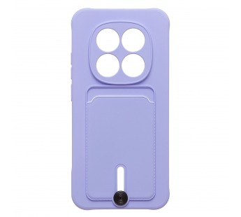 Чехол-накладка - SC304  с картхолдером для "Xiaomi Redmi Note 15 Pro 5G" (light violet) (245002)#2166542