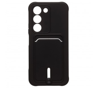 Чехол-накладка - SC304 с картхолдером для "Realme C83 5G/P4 Lite/Narzo 100 Lite" (black) (245101)#2166539