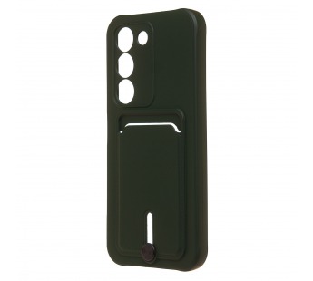 Чехол-накладка - SC304 с картхолдером для "Realme C83 5G/P4 Lite/Narzo 100 Lite" (dark green(245104)#2166532
