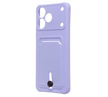 Чехол-накладка - SC304 с картхолдером для "Realme Note 80" (light violet) (245120)#2166484
