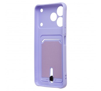 Чехол-накладка - SC304 с картхолдером для "Realme Note 80" (light violet) (245120)#2166483