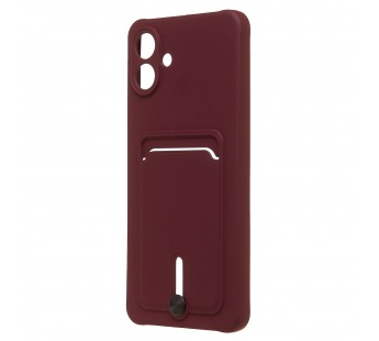 Чехол-накладка - SC304 с картхолдером для "Samsung Galaxy A07 5G" (bordo) (245067)#2166480