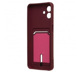 Чехол-накладка - SC304 с картхолдером для "Samsung Galaxy A07 5G" (bordo) (245067)#2166479