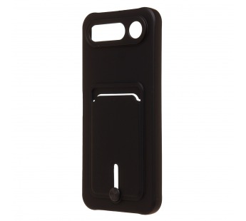 Чехол-накладка - SC304 с картхолдером для "Tecno Spark 50 5G" (black) (245047)#2166465