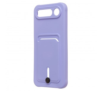 Чехол-накладка - SC304 с картхолдером для "Tecno Spark 50 5G" (light violet) (245049)#2166454