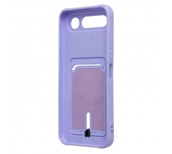 Чехол-накладка - SC304 с картхолдером для "Tecno Spark 50 5G" (light violet) (245049)#2166453