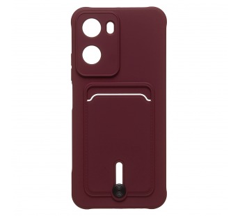 Чехол-накладка - SC304 с картхолдером для "Xiaomi Redmi 15A 5G" (bordo) (245085)#2166441