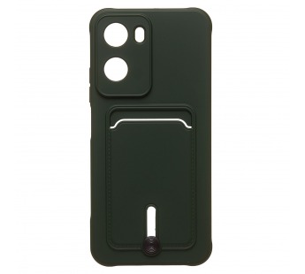 Чехол-накладка - SC304 с картхолдером для "Xiaomi Redmi 15A 5G" (dark green) (245087)#2166500