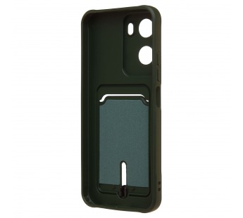Чехол-накладка - SC304 с картхолдером для "Xiaomi Redmi 15A 5G" (dark green) (245087)#2166498
