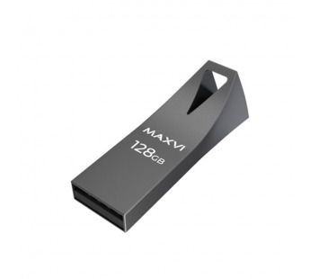 Флеш-накопитель 128Gb Maxvi MK2 Dark Grey (металл) USB 2.0#2165547
