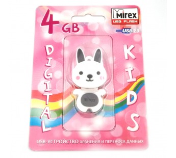 Флеш-накопитель 4Gb Mirex RABBIT USB 2.0#2165535
