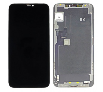 Дисплей для iPhone 11 Pro Max + тачскрин + рамка (черный), In-Cell GX(шлейф IC)#2167873