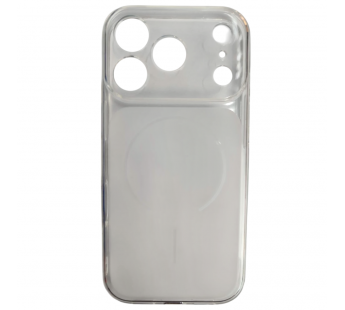 Чехол силиконовый iPhone 17 Pro прозрачный Clear Case белый#2166744