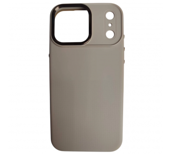 Чехол пластиковый iPhone 17 Pro Max АНТИОТПЕЧАТКИ с MagSafe титановый#2166820