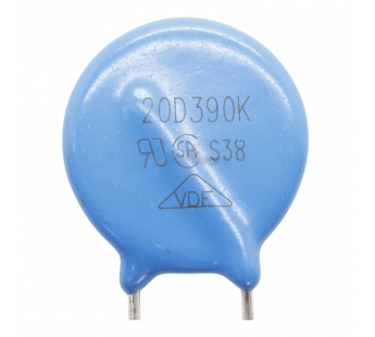 Варисторы NONAME 20D390K Варистор 39В 26Дж#2170843