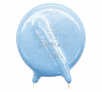 Варисторы ZOV 20D681K Варистор 680В 230Дж#2170909