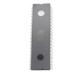 Микроконтроллеры Microchip AT89C51-24PI (DIP-40) Микроконтроллер8-Бит, 8051#2174208
