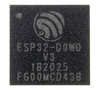 Микроконтроллеры ESPRESSIF ESP32-D0WD-V3 (QFN-48)Микроконтроллер 32-Бит 2x240MHz 448kB ROM 520kB SRAM#2174150