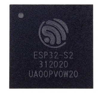 Микроконтроллеры ESPRESSIF ESP32-S2 (QFN-56) Микроконтроллер32-Бит 240MHz 128kB ROM 320kB SRAM#2174142