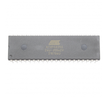 Микроконтроллеры Microchip AT89S8253-24PU (DIP-40) Микроконтроллер8-Бит, 8051#2174205