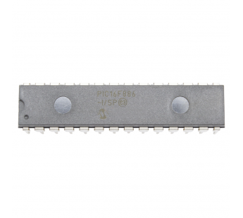 Микроконтроллеры Microchip PIC16F886-I/SP (DIP-28) Микроконтроллер8-Бит#2174222