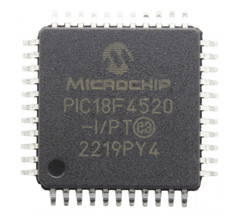 Микроконтроллеры Microchip PIC18F4520-I/PT (TQFP-44) Микроконтроллер8-Бит#2174220