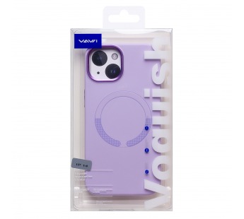 Чехол-накладка - SM040 SafeMag для "Apple iPhone 14" (light violet) (245516)#2168689
