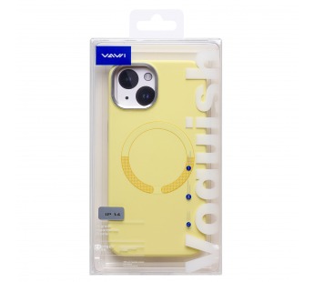 Чехол-накладка - SM040 SafeMag для "Apple iPhone 14" (yellow) (245510)#2168688