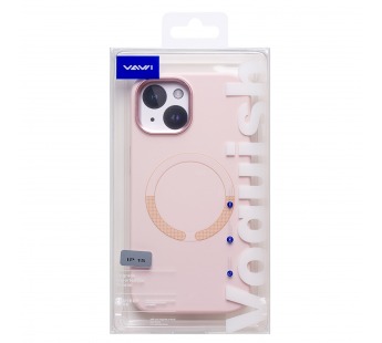 Чехол-накладка - SM040 SafeMag для "Apple iPhone 15" (light pink) (245523)#2168684