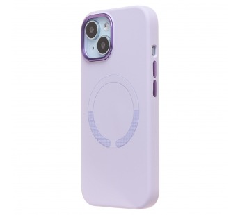 Чехол-накладка - SM040 SafeMag для "Apple iPhone 15" (light violet) (245517)#2169580