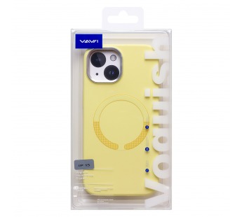Чехол-накладка - SM040 SafeMag для "Apple iPhone 15" (yellow) (245511)#2168682