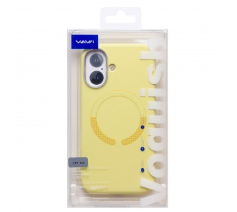 Чехол-накладка - SM040 SafeMag для "Apple iPhone 16" (yellow) (245513)#2168718