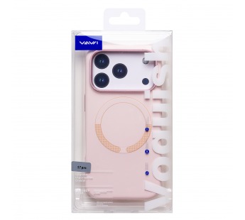 Чехол-накладка - SM040 SafeMag для "Apple iPhone 17 Pro/18 Pro" (light pink) (245526)#2168714
