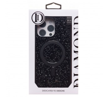 Чехол-накладка - PC098 POSH SHINE SafeMag для "Apple iPhone 16 Pro Max " (black) (245373)#2168768