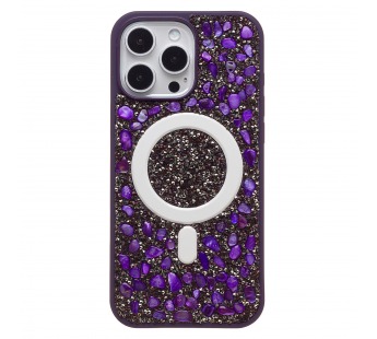 Чехол-накладка - PC098 POSH SHINE SafeMag для "Apple iPhone 16 Pro Max " (purple) (245377)#2169634