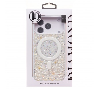 Чехол-накладка - PC098 POSH SHINE SafeMag для "Apple iPhone 17 Pro Max/18 Pro Max" (white) (245372)#2168763