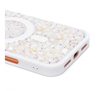 Чехол-накладка - PC098 POSH SHINE SafeMag для "Apple iPhone 17 Pro Max/18 Pro Max" (white) (245372)#2169621