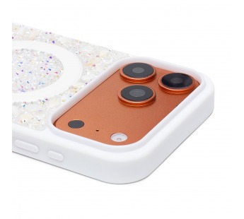 Чехол-накладка - PC098 POSH SHINE SafeMag для "Apple iPhone 17 Pro Max/18 Pro Max" (white) (245372)#2169622