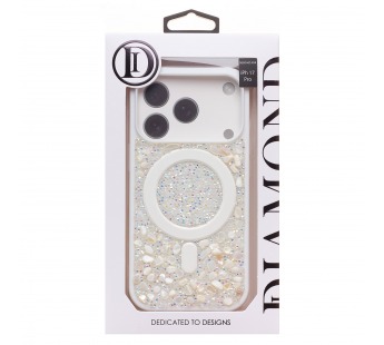 Чехол-накладка - PC098 POSH SHINE SafeMag для "Apple iPhone 17 Pro/18 Pro" (white) (245371)#2168760