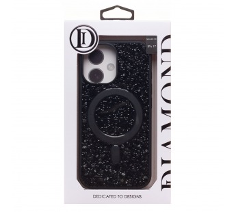Чехол-накладка - PC098 POSH SHINE SafeMag для "Apple iPhone 17" (black) (245374)#2168759