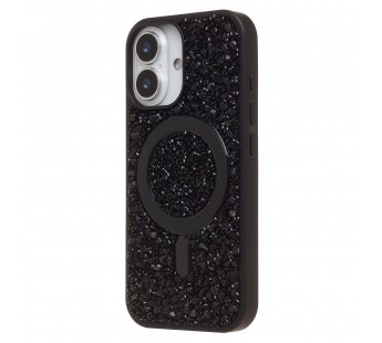 Чехол-накладка - PC098 POSH SHINE SafeMag для "Apple iPhone 17" (black) (245374)#2169609
