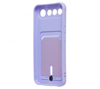 Чехол-накладка - SC304 с картхолдером "Realme 16 5G" (light violet) (244269)#2168754