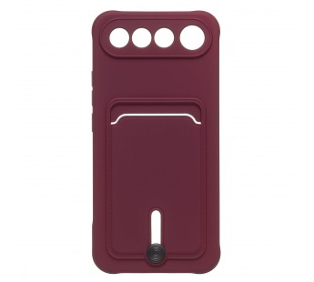 Чехол-накладка - SC304 с картхолдером для "Realme 16 5G" (bordo) (244280)#2168750