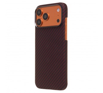 Чехол-накладка Cellis SM009 POSH KEVLAR SafeMag для "Apple iPhone 17 Pro Max" (red) (245476)#2169603