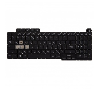 Клавиатура Asus ROG Strix G17 G713QM черная с RGB-подсветкой (4х зонная)#2167153