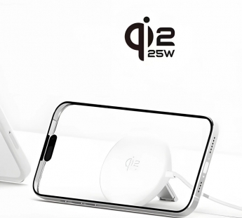 Беспроводная зарядка MangoTek RWC730 Qi2.2 (25W) (Белый)#2181731