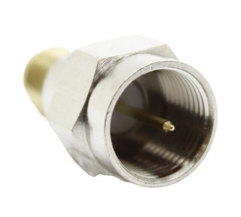 Разъемы высокочастотные Ruichi SMA/F-KJ Gold/Silver Переходникгнездо SMA на штекер F#2175944