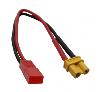 Разъемы питания DC AMASS Переходник гнездо XT30-F на вилку JSTRCY (20AWG 10см)#2176236